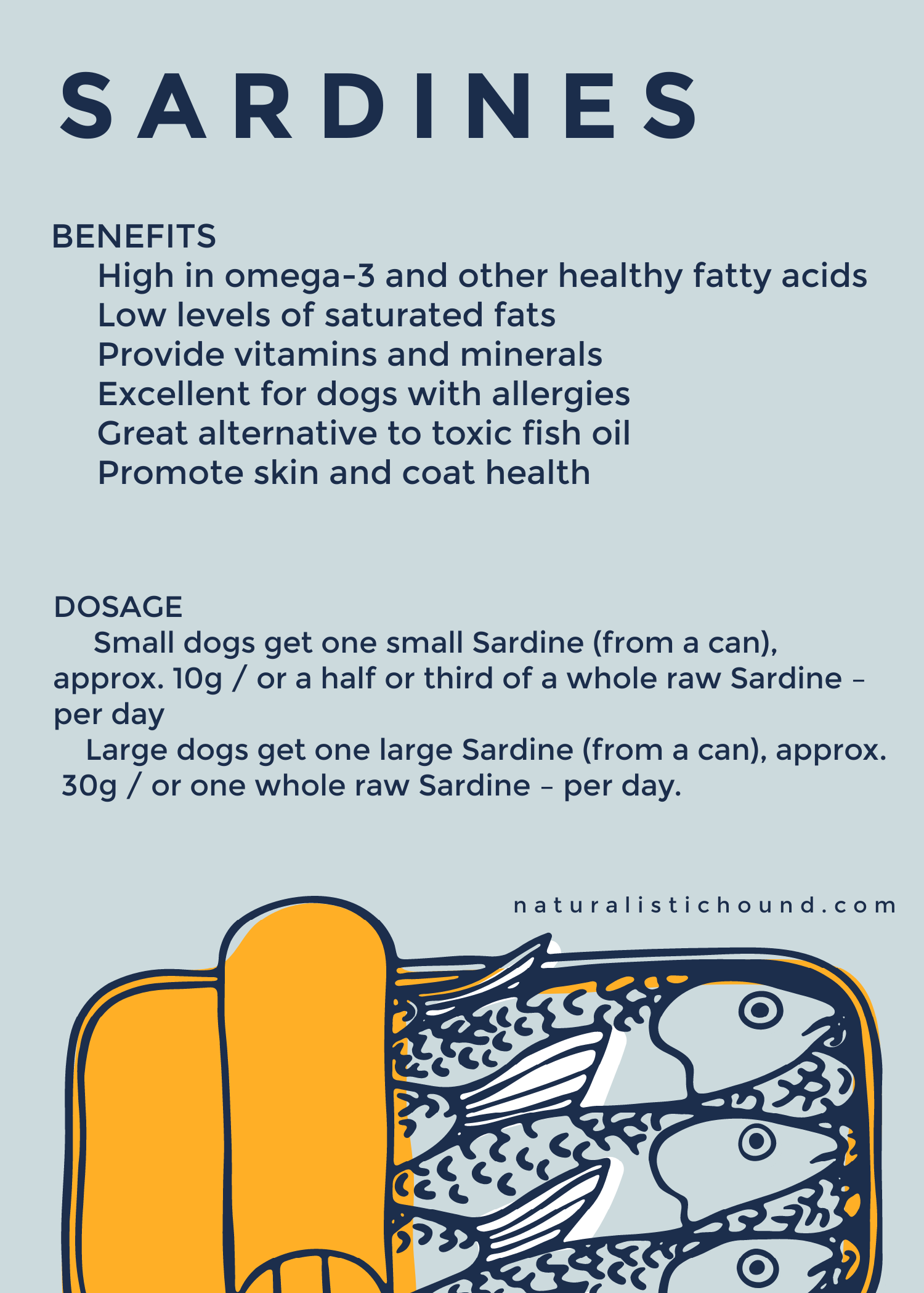 sardines for dogs benefits